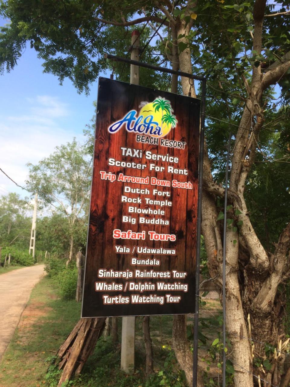 Aloha Beach Resort Tangalle Kültér fotó